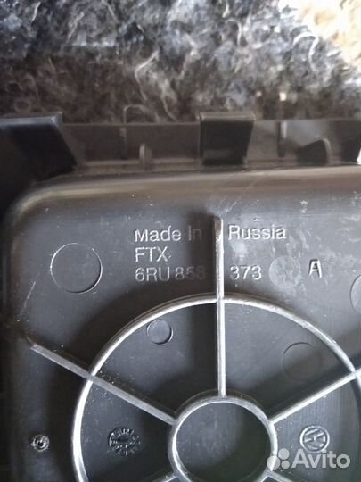 Накладка на ценральную консоль на volkswagen polo