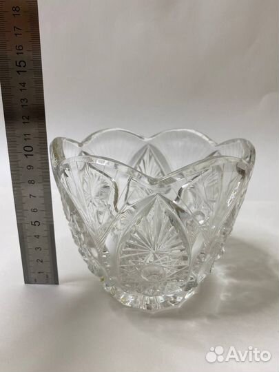 Салатник хрустальный