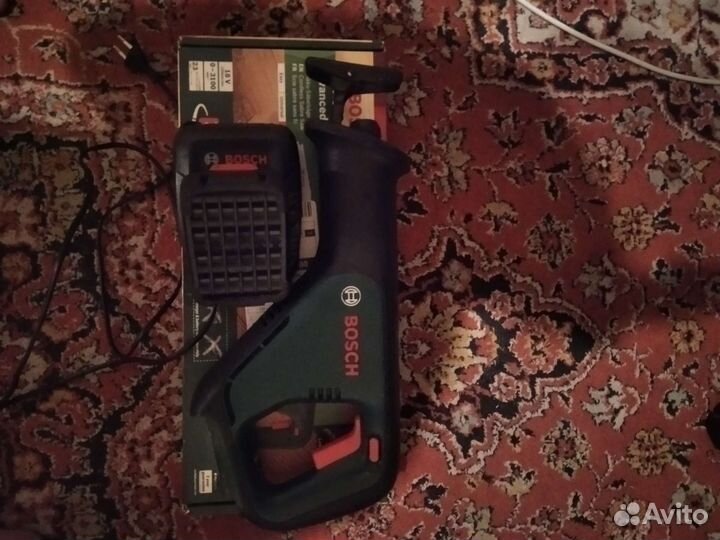 Аккумуляторная сабельная пила bosch Advanced18v