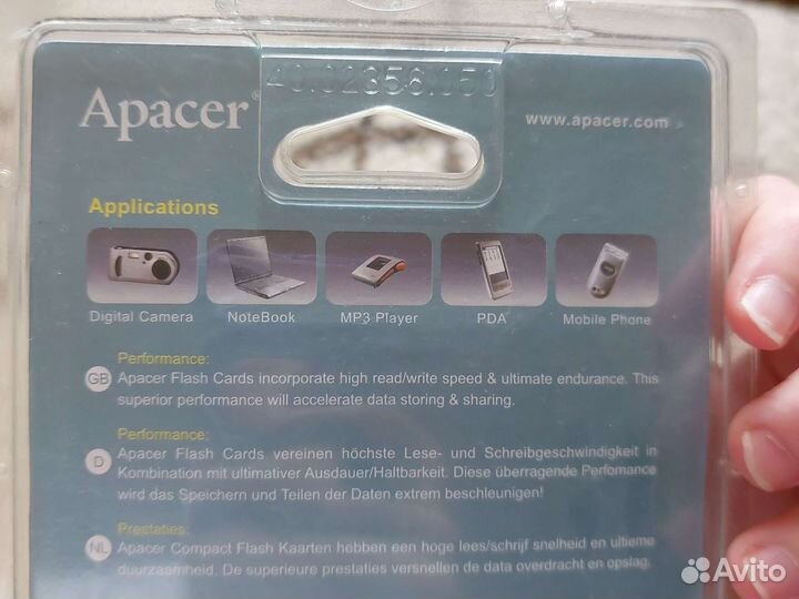 Флеш-карта Apacer на 32 мб