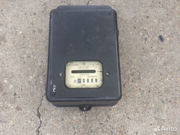 Электросчетчик 3х фазный