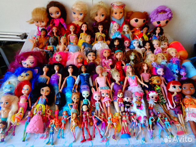 Куклы дисней, лпс, пони, лол