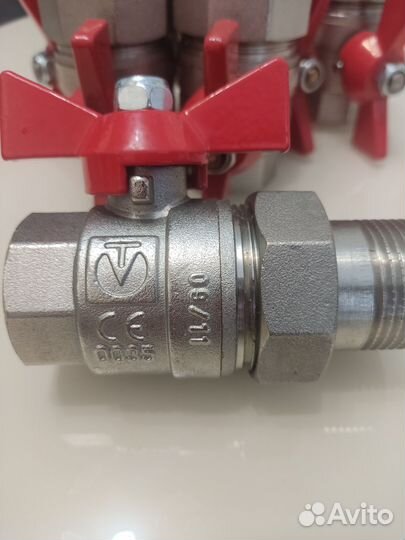 Кран шаровый valtec base с полусгоном 1