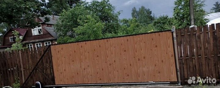 Ворота откатные с автоматикой