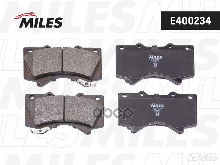 Колодки тормозные передние (без датчика) (Смесь