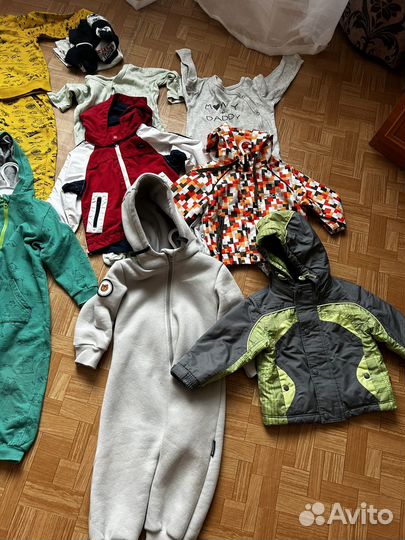 Детские веши пакетом 86-92