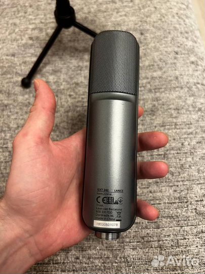 Студийный микрофон trust gxt 242