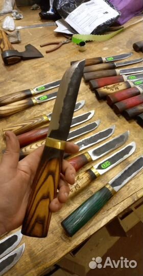 Нож охотничий ручной работы