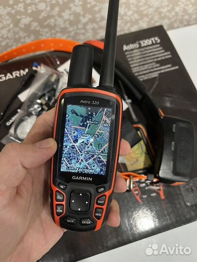 Навигатор Garmin Astro 320 с ошейником T5 (RUS)