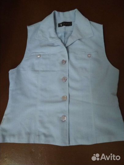 Рубашка + жилет 44-46 р-р