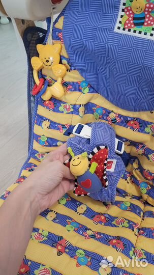 Электрокачели fisher price