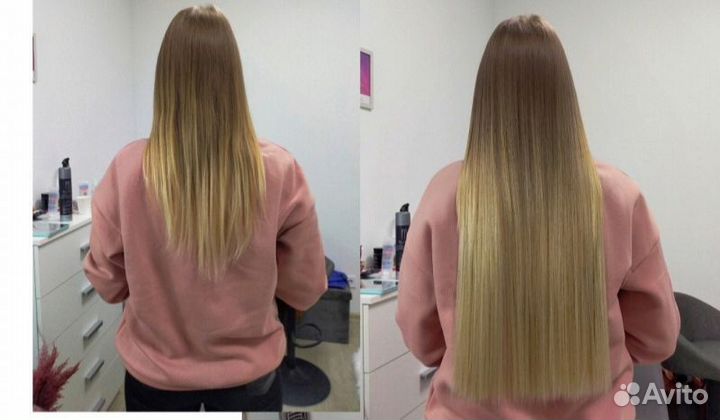 Голливудское наращивание волос