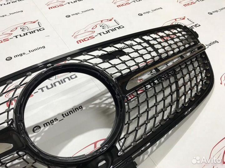 Решетка GLE-Coupe c292 Diamond Black All