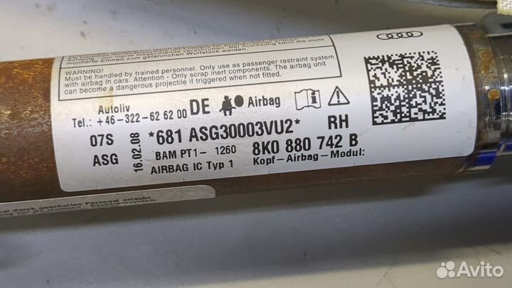 Подушка безопасности боковая Audi A4 (B8), 2008