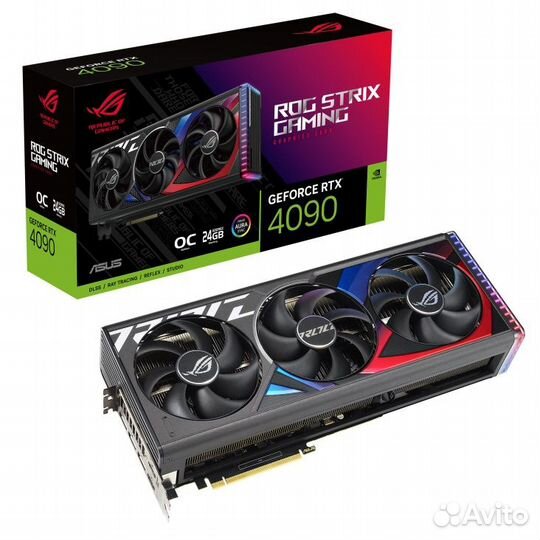 Видеокарта Rtx 4090 Asus Rog Strix 24GB