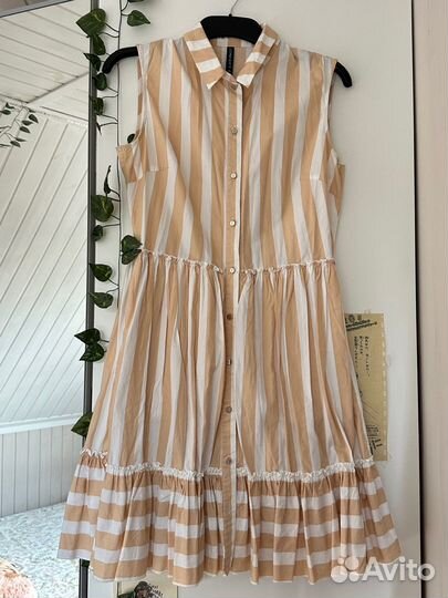 Платье летнее женское в полоску