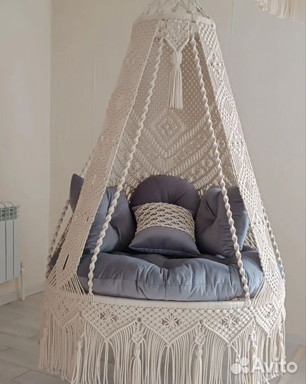 Подвесное кресло-гамак. Шатер