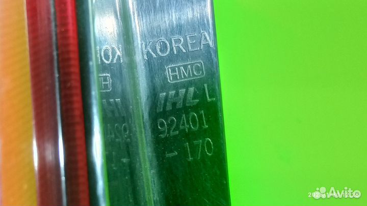 Фонарь левый для Hyundai Matrix