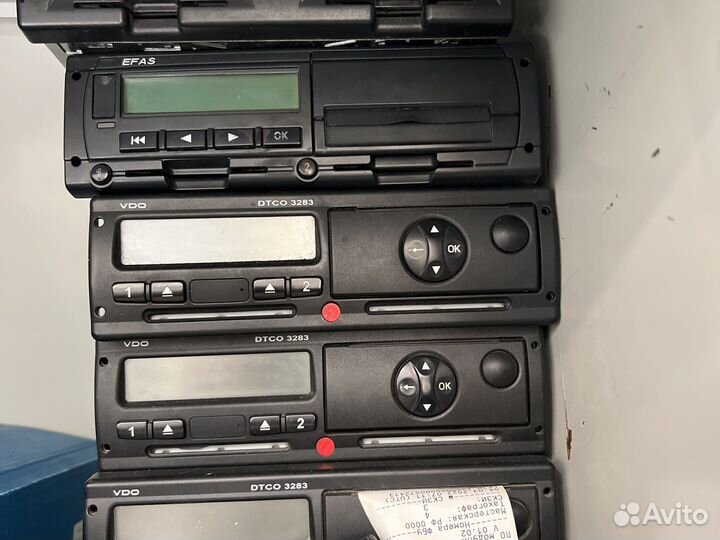 Бу тахограф с новым скзи и установкой