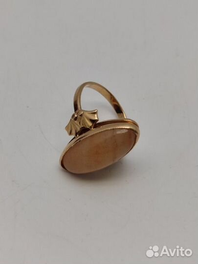 Е.Ц. Кольцо с камнем, золото 583, id 48557