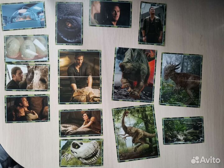 Наклейки мир юрского периода 2