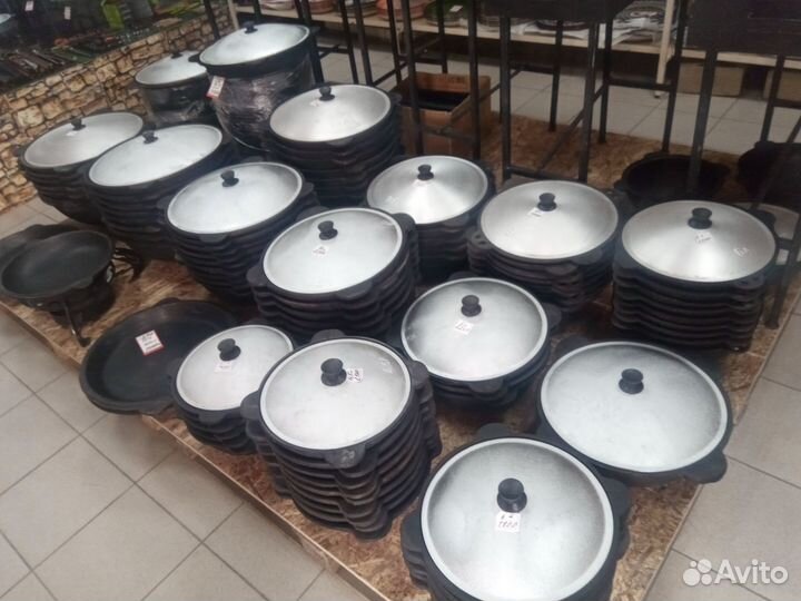 Узбекский казан чугунный на 8, 10, 12, 16 и 22 л