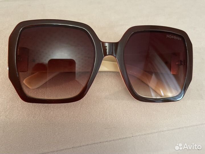 Солнцезащитные стильные очки YSL, градиентные