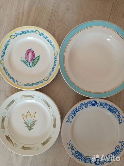 Тарелки Буди синий лук зик