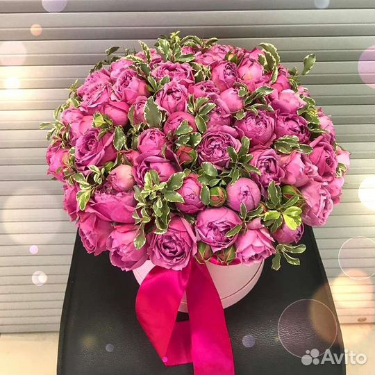 Роза, тюльпаны, пионы