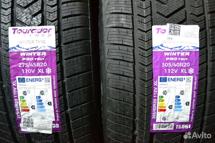 Tourador Winter Pro TSU1 275/45 R20 и 305/40 R20
