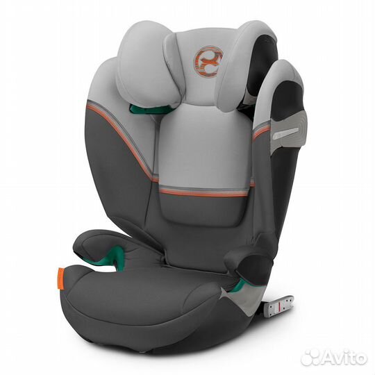 Автокресло Cybex Solution S2 i-Fix Lava Grey новое