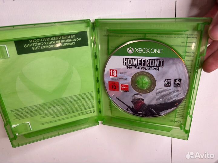 Homefront xbox one диск