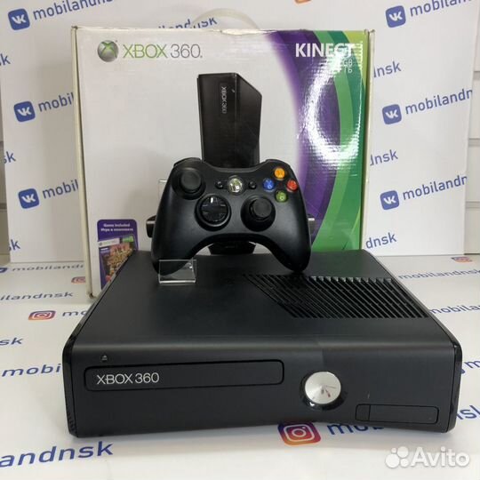 Xbox 360 slim прошитый с играми