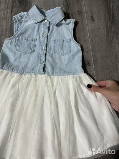 Платье для девочки 92