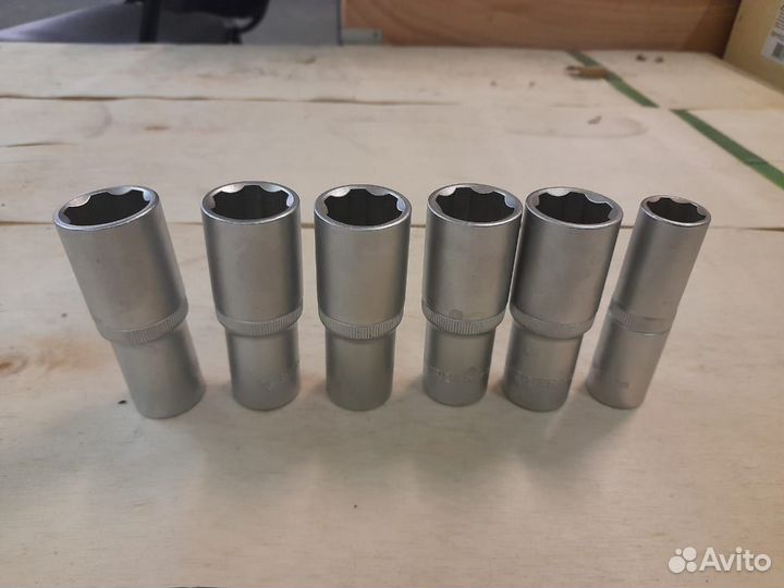 Головки 6-ти гранные в ассортименте