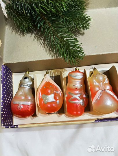 Елочные игрушки набор Огниво