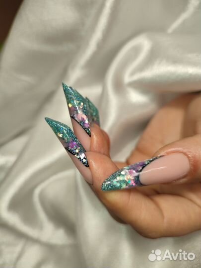 Наращивание ногтей,арочные ногти, обучение