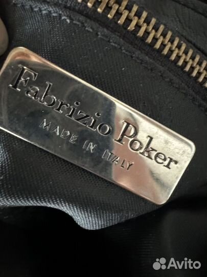 Fabrizio Poker, Италия, нат. кожа оригинал