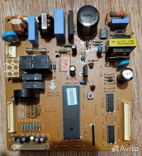 Плата модуль управления холодильника lg