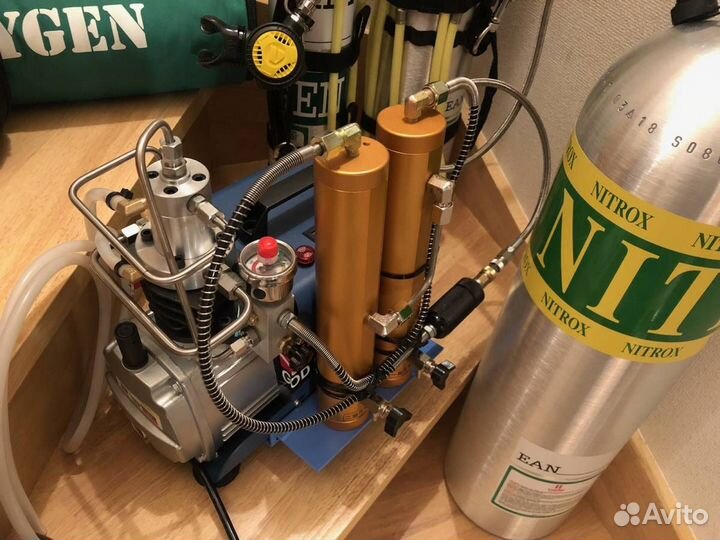 Компрессор для дайвинга высокого давления Reef pcp