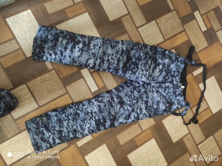 Форма росгвардии синяя точка зимняя