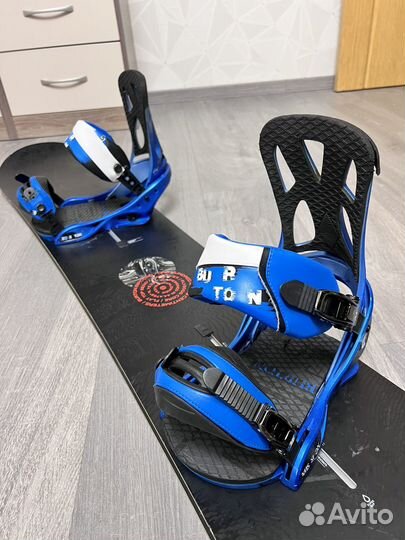 Сноуборд Burton Ripcord 160+Burton Mission L идеал