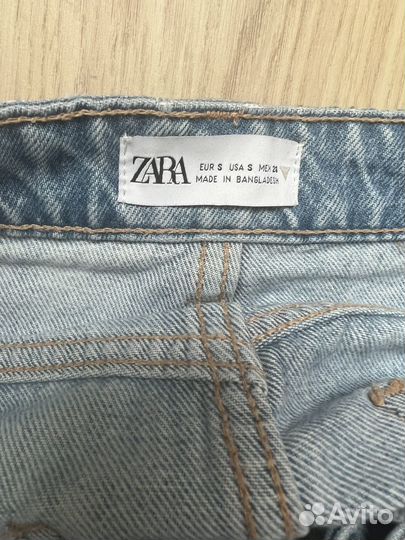 Юбка джинсовая zara