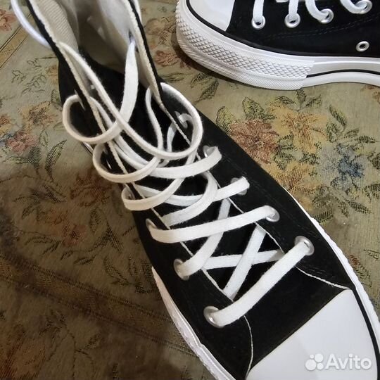 Кеды converse черные 39