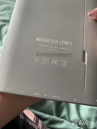 Электронная книга wexler t7011