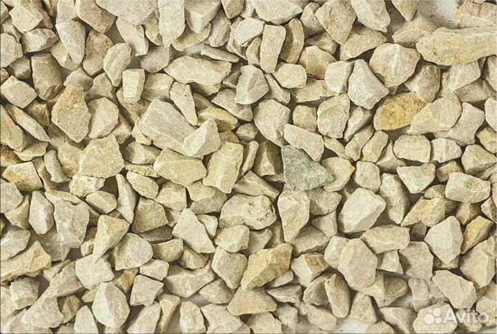 Щебень известковый