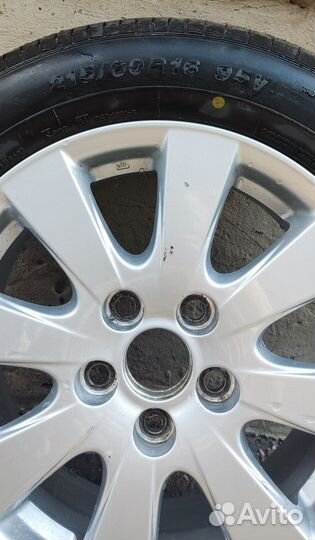 Колесо диск+шина Оригинальные диск 215/60 R16