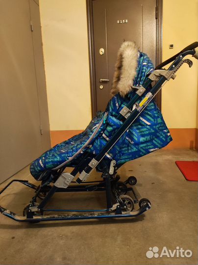 Коляска санки