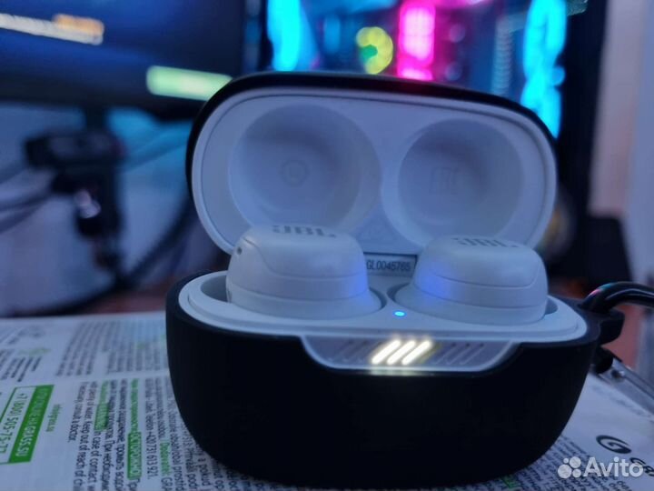 Наушники True Wireless JBL Live Free NC+ TWS White