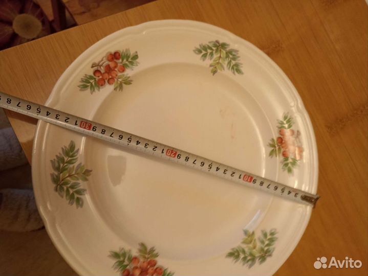 Блюдо большое фарфоровое СССР